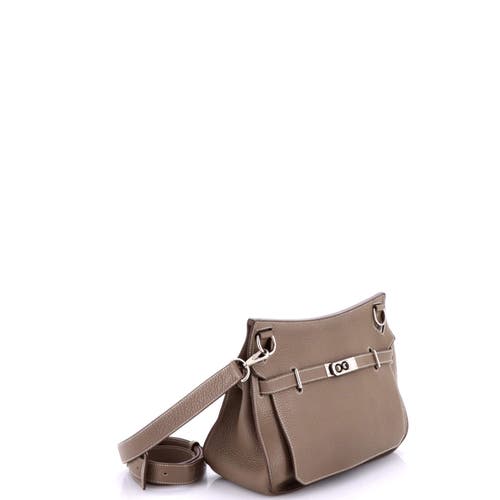 Pre-owned Hermes Hermes Jypsiere Bag Clemence 28 In Brown