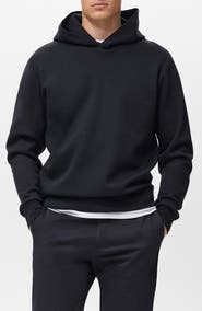 MANGO Regular Fit Fleece Hoodie