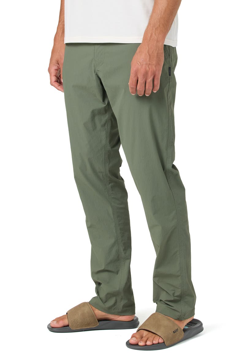TRVLR Halfback Hybrid Performance Pants, Alternate, color, DARK OLIVE