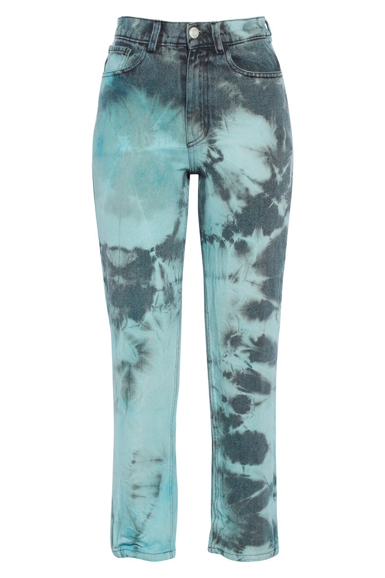 Ashley Tie Dye Jeans, Alternate, color, BLUE TIE-DYE