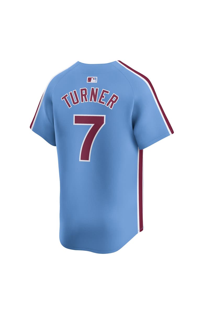 Nike Men's Nike Trea Turner Light Blue Philadelphia Phillies Alternate Limited Player Jersey, Alternate, color, 