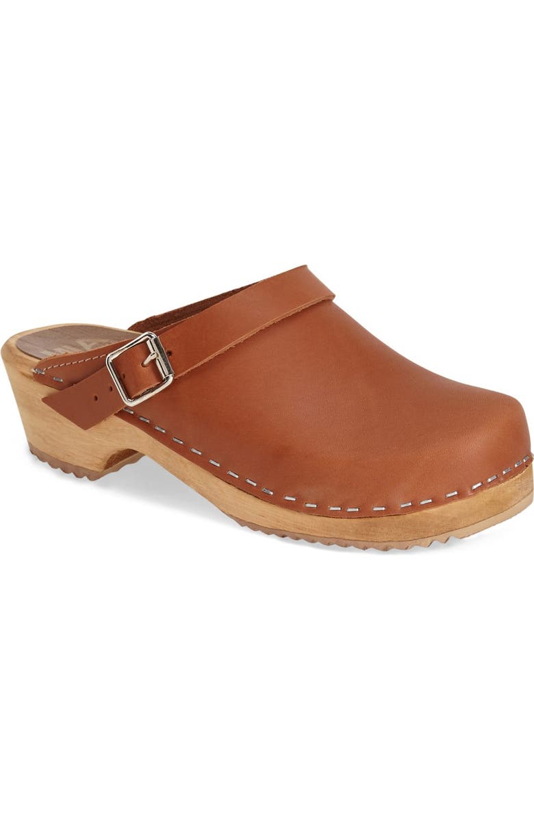 MIA 'Alma' Clog, Main, color, Luggage Le