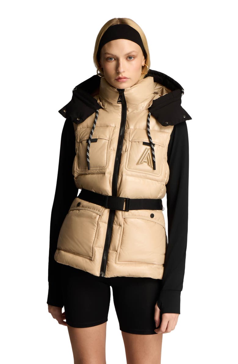 Alpenhaus Vercors Lightweight Utility Vest with Lustre Detailing, Main, color, Sandstone