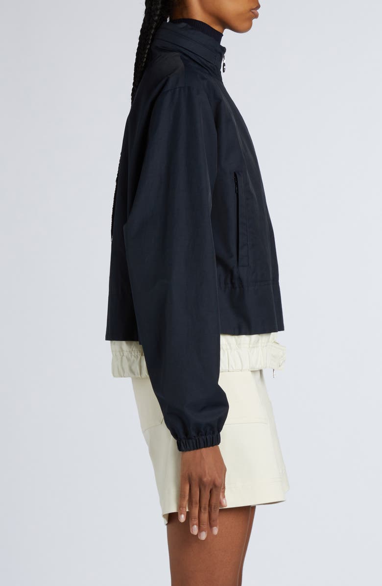 Moncler Janze Nylon Jacket, Alternate, color, Navy Blue