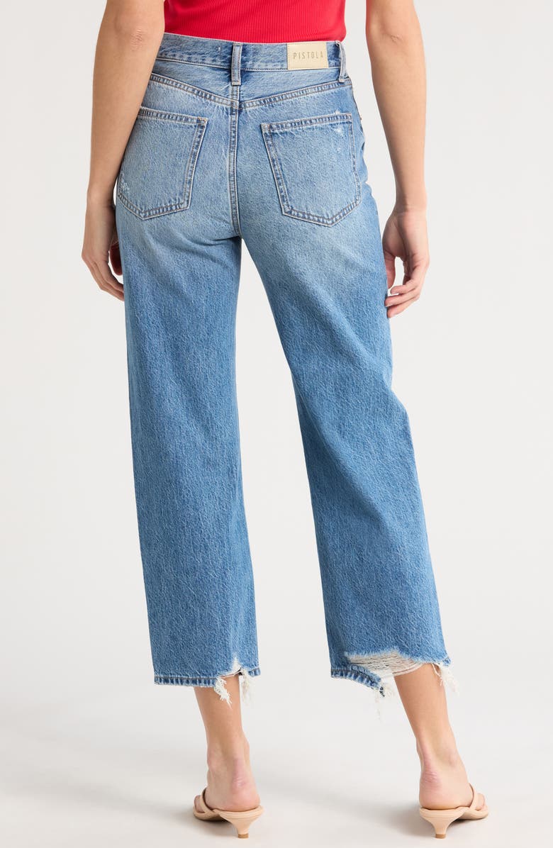 Pistola Cassie High Waist Crop Jeans, Alternate, color, Honor Distressed