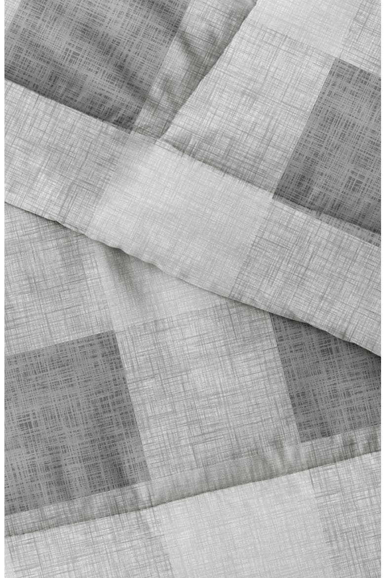 Gray Plaid Premium Microfiber Comforter Set, Alternate, color, GRAY