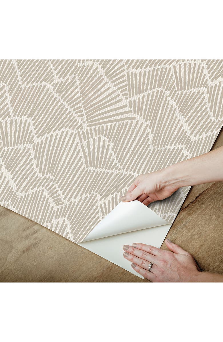 Wallpops Ridge Valley Peel & Stick Wallpaper, Alternate, color, Neutral