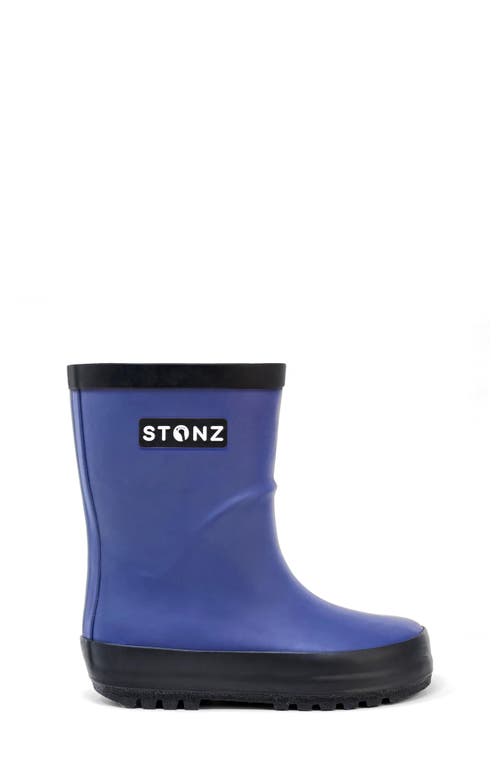 Stonz Waterproof Rain Boot In Navy