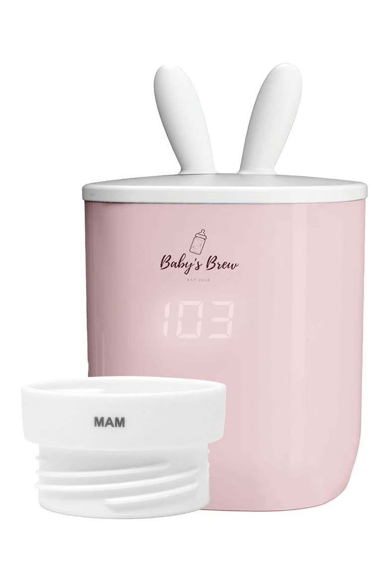 3.0 Portable Bottle Warmer Pro with MAM Adapter, Alternate, color, PINK