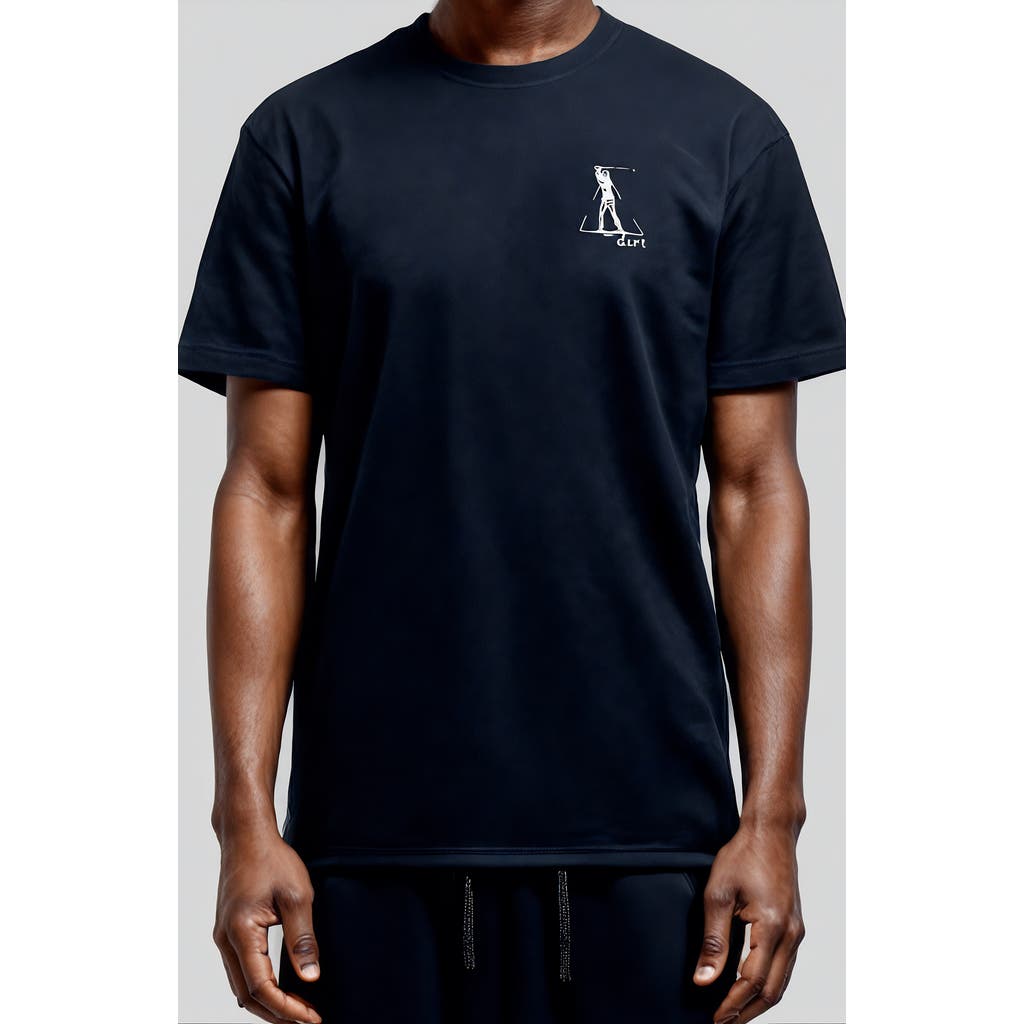 D.RT Golf Baller Graphic T-Shirt in Navy Blue  product