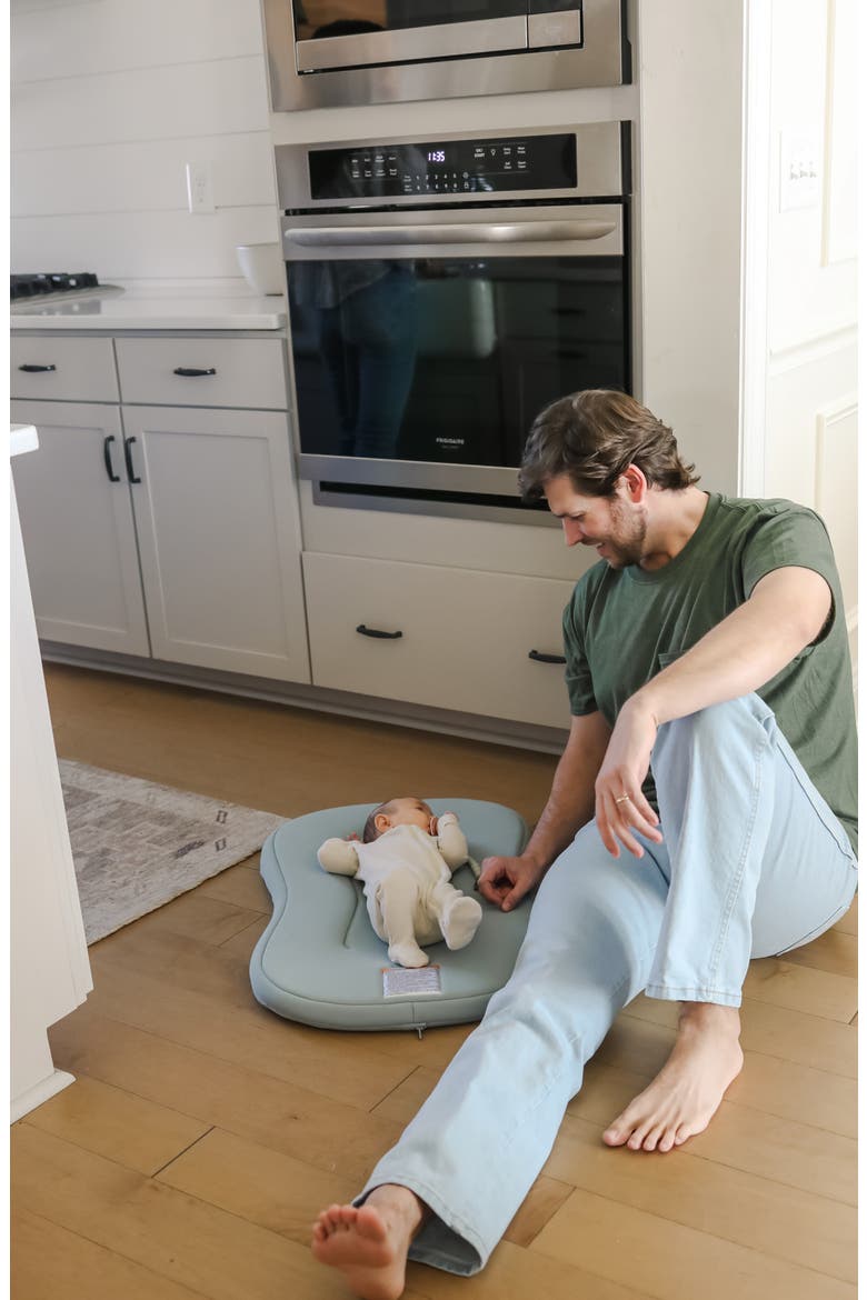 Infant Curve Lounger, Alternate, color, SLATE