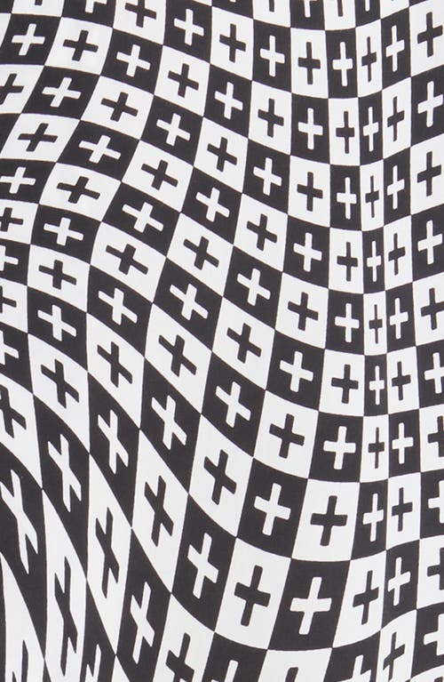 Ksubi Check Out Resort Short Sleeve Button-up Shirt In White