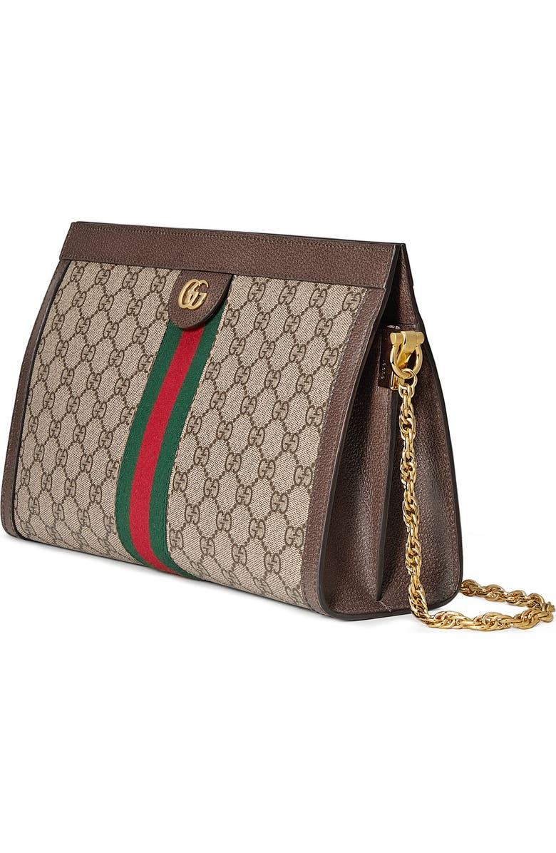 Gucci Canvas Shoulder Bag, Alternate, color,