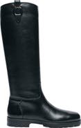 Santoni Women's leather boot