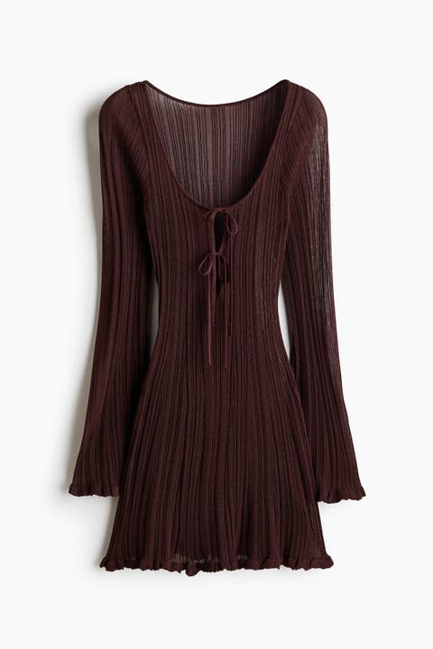 Rib-knit Beach Dress