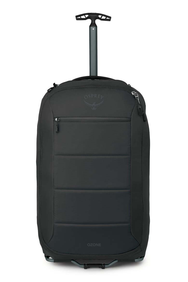 Ozone Four-Wheel 80-Liter Suitcase, Alternate, color, BLACK