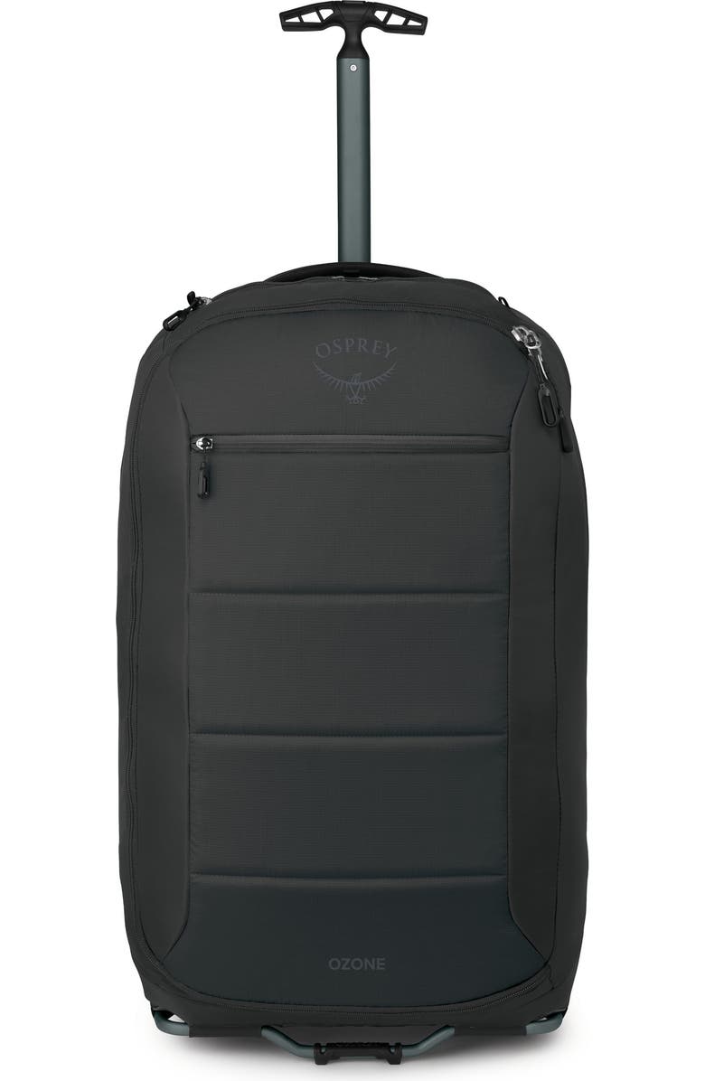 Osprey Ozone Four-Wheel 80-Liter Suitcase, Alternate, color, Black