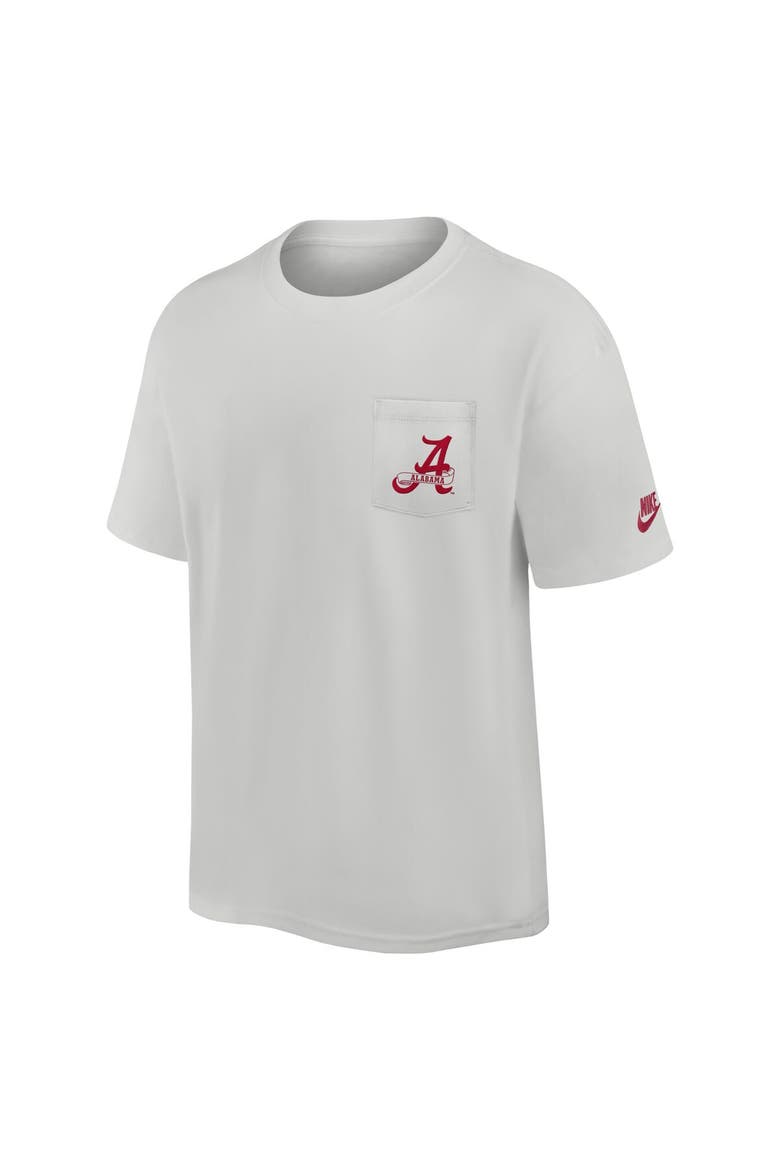 Men's Nike Gray Alabama Crimson Tide Legacy 2-Hit Max90 Pocket T-Shirt, Alternate, color, Gray