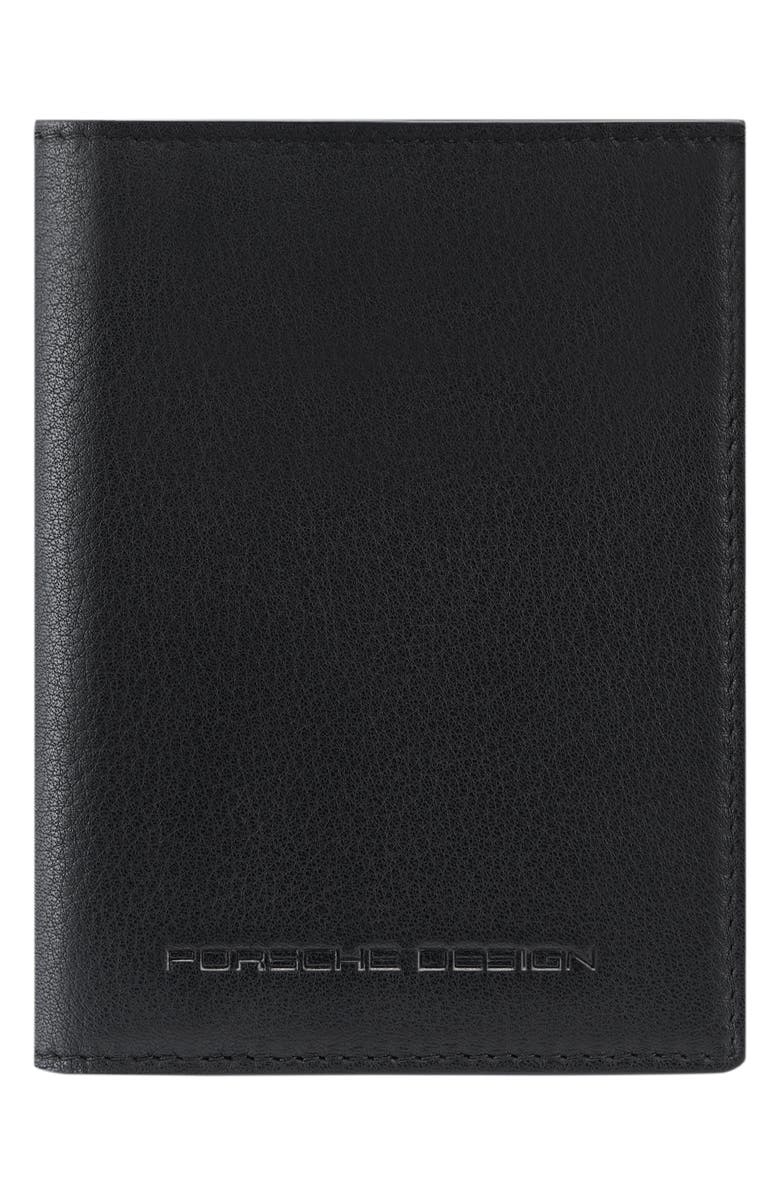 Porsche Design Roadster Business Leather RFID Bifold Wallet, Alternate, color, Black