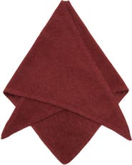 Reformation Emma Baby Alpaca Blend Triangle Scarf