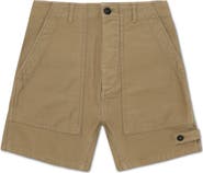 Fortela Jim Fatigue Cotton Satin Shorts
