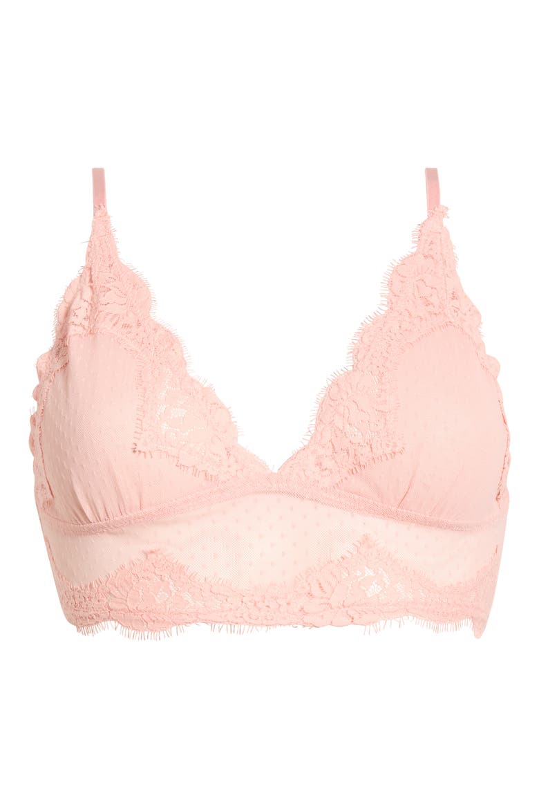 Intimately FP Fiona Longline Bralette, Alternate, color, FLAMINGO FLAMENCO