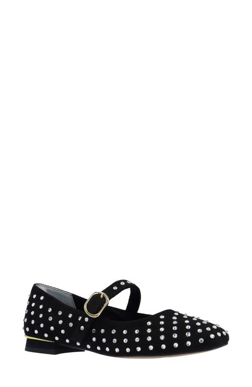 J. Reneé Faron Mary Jane Flat In Black