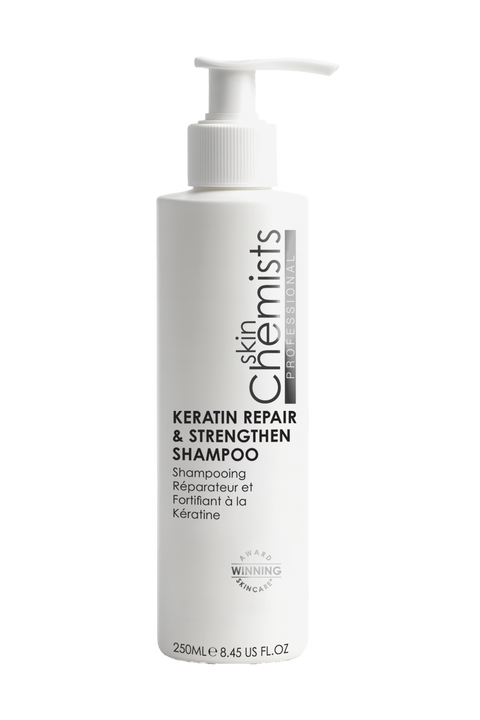 Keratin Repair & Strengthen Shampoo 250ml 50ml for Damaged Hair