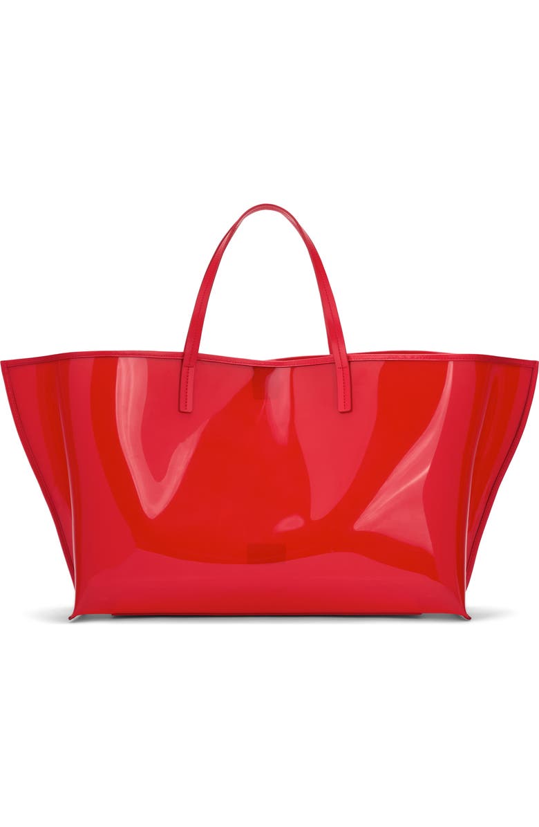 STAUD Large Christos Tote, Alternate, color, Red Rose