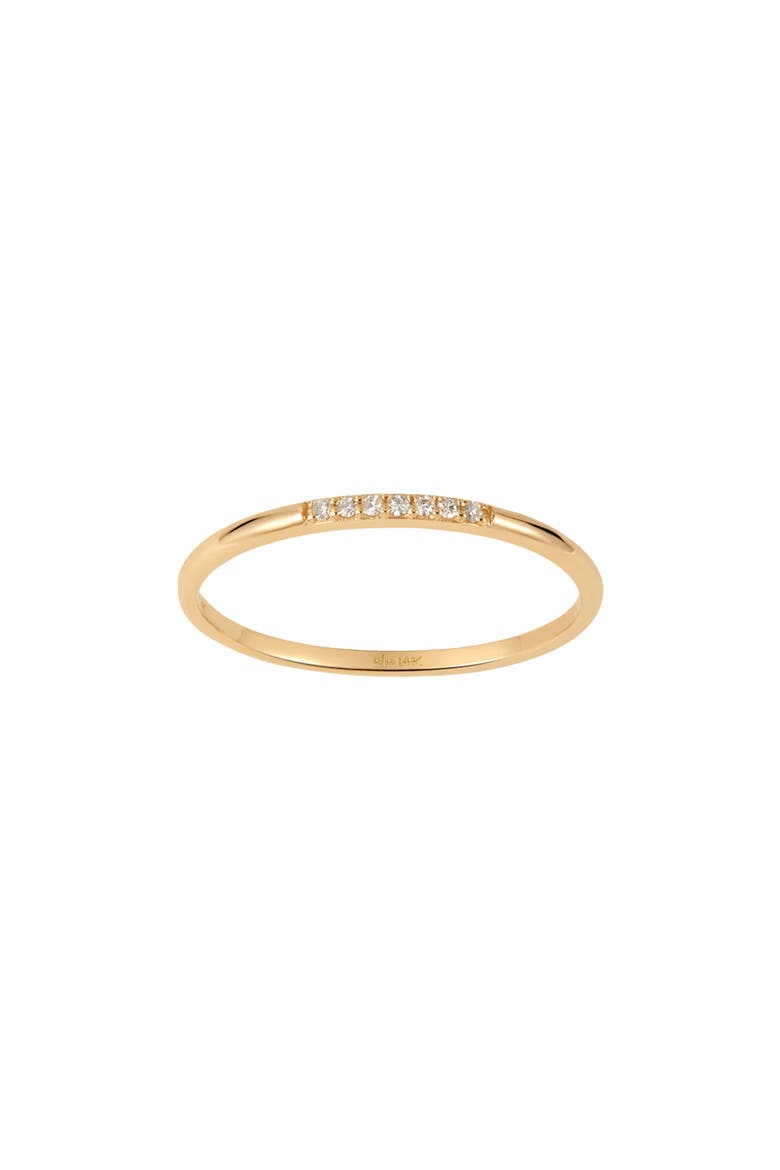 Luna Diamond Ring, Main, color, 14K SOLID GOLD