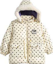 Mini Rodini Kids' Ritzratz Patch Heavy Puffer Jacket
