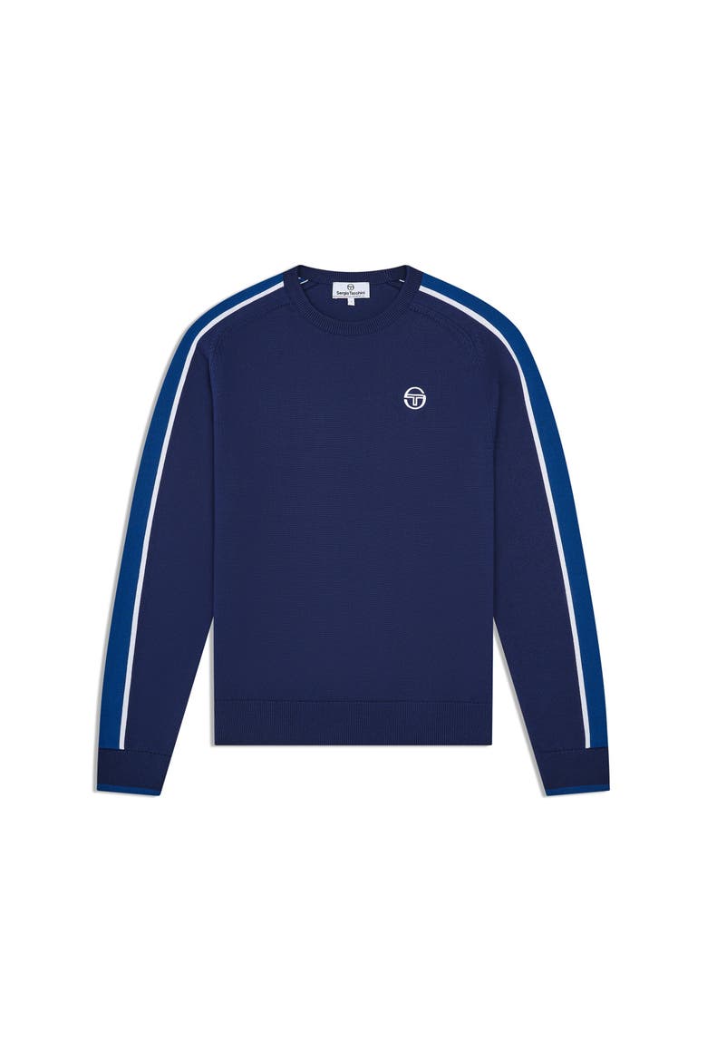 Fico Crew Long Sleeve, Alternate, color, BEACON BLUE