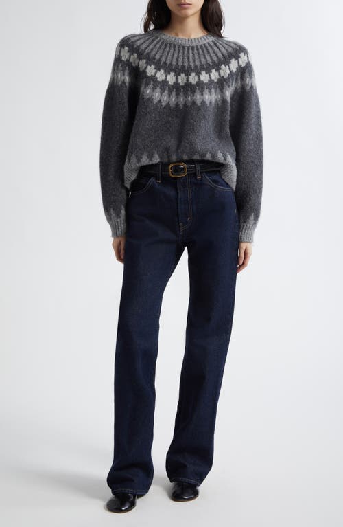 Nili Lotan Joan High Waist Jeans In Purple