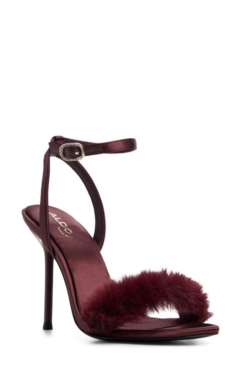 Marilou Faux Fur Sandal