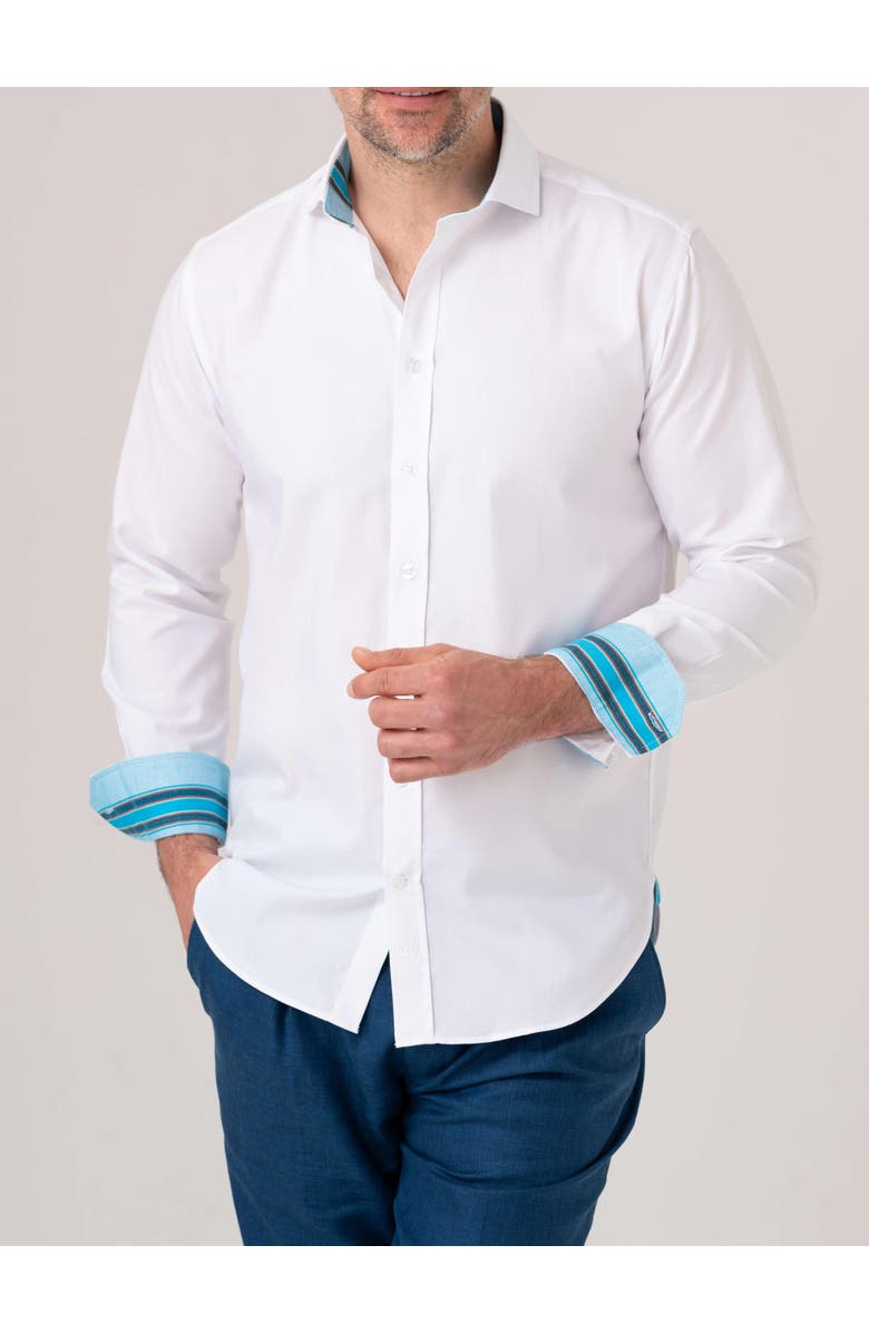 Koy Clothing Button up shirt, Main, color, White
