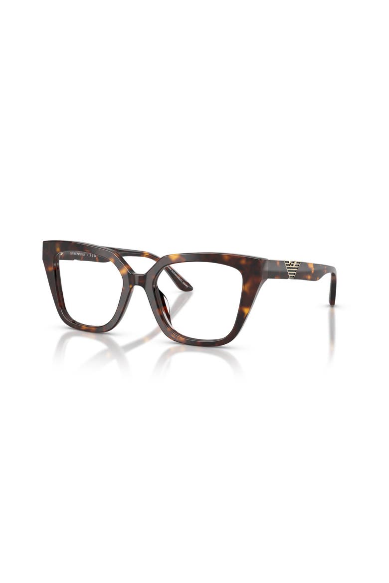 52mm Cat Eye optical glasses, Main, color, Tortoise