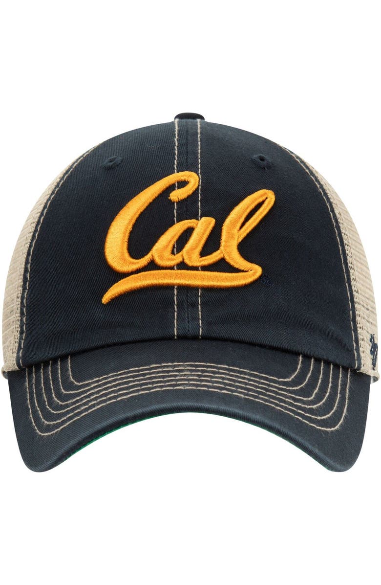 '47 Men's '47 Navy Cal Bears Trawler Trucker Adjustable Snapback Hat, Alternate, color, 
