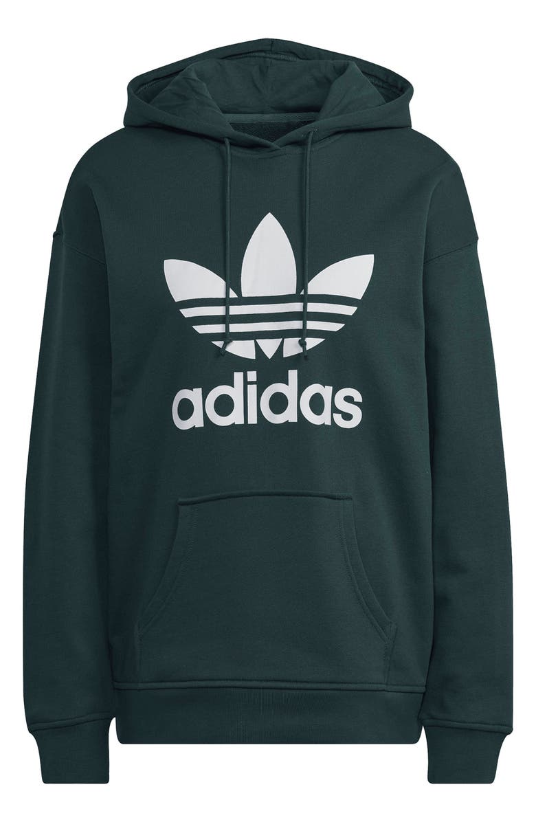 adidas Originals Adicolor Trefoil French Terry Hoodie, Alternate, color, 