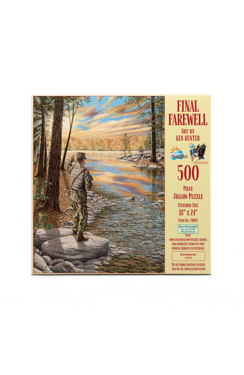 Sunsout Final Farewell 500 piece Jigsaw Puzzle for Adults, Alternate, color, Multicolor