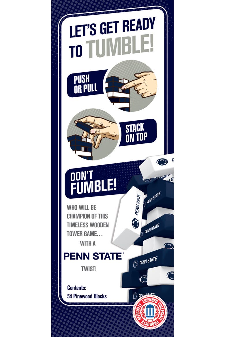 Penn State Nittany Lions Tumble Tower, Alternate, color, Multicolor