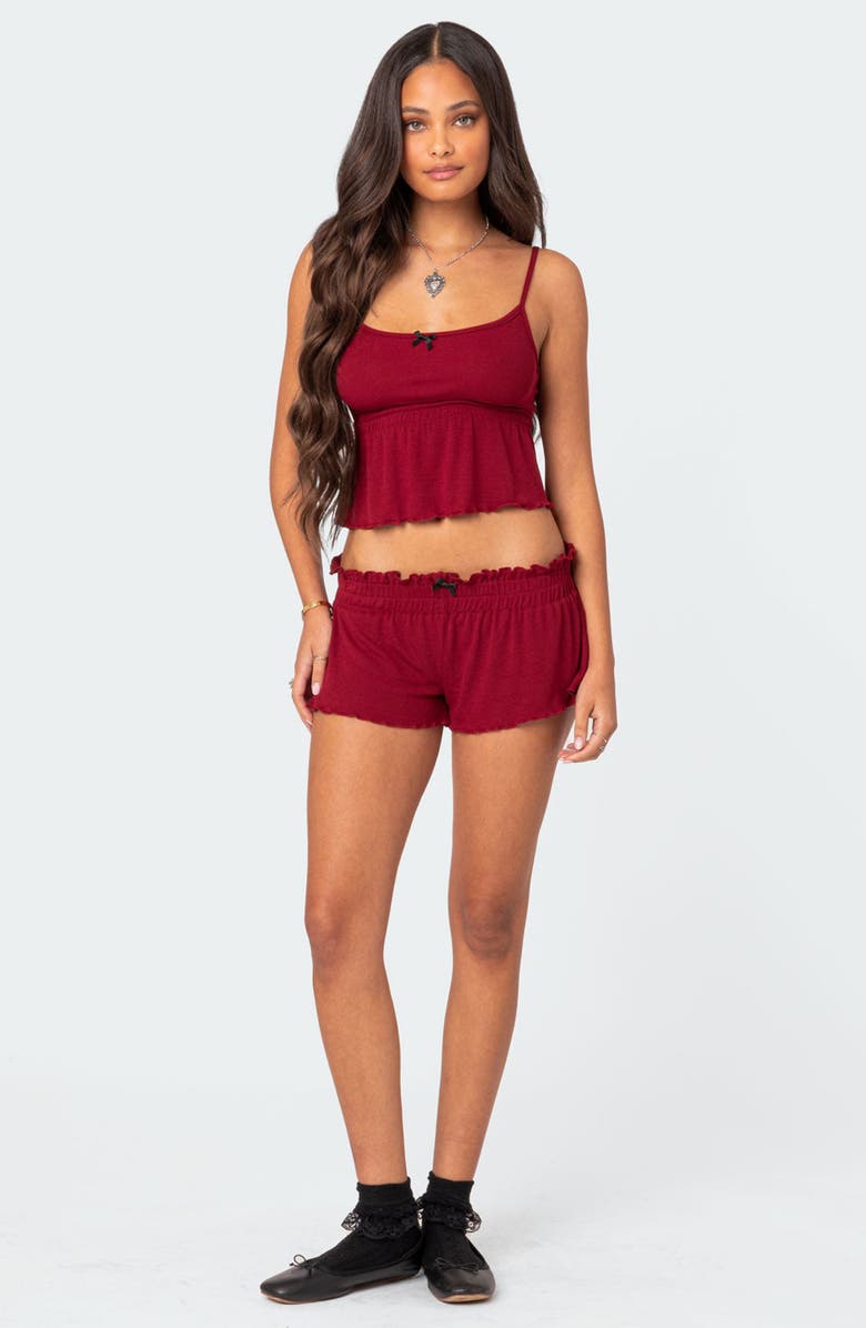 EDIKTED Gilmore Rib Camisole, Alternate, color,