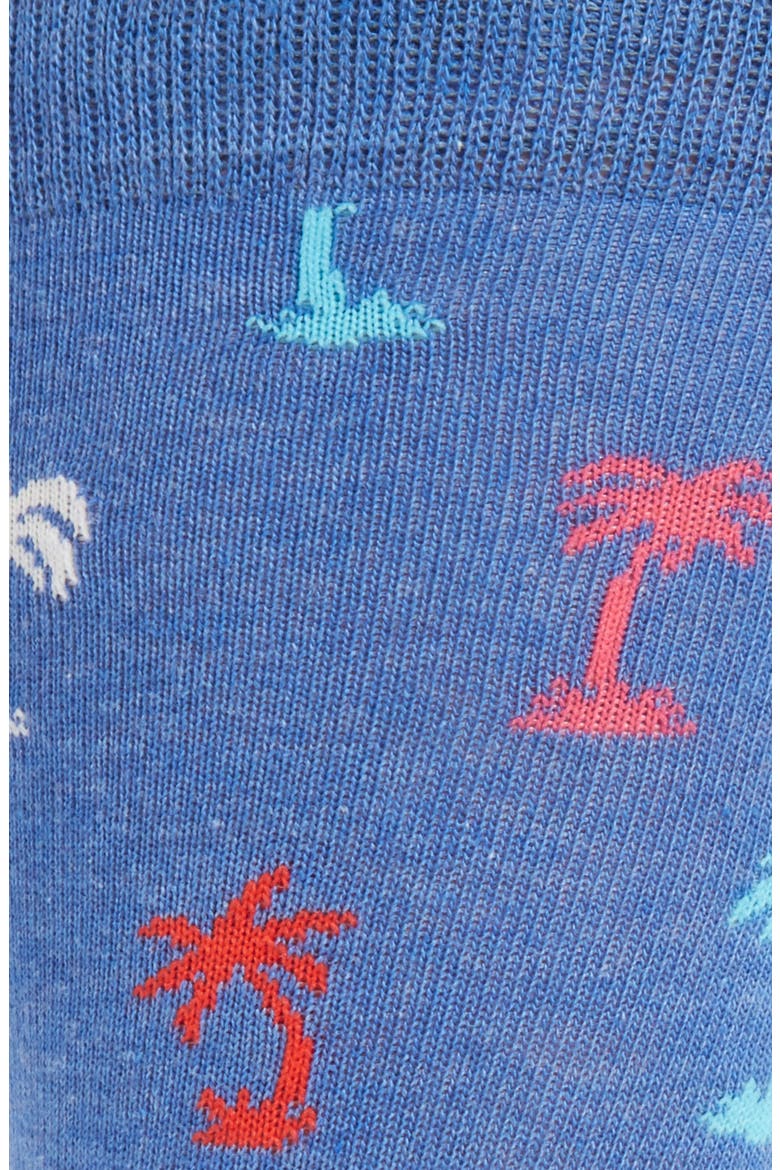 Palm Beach Socks, Alternate, color, BLUE