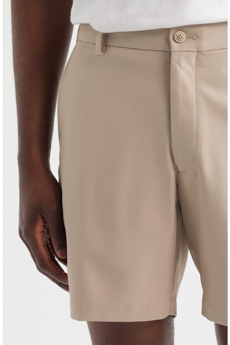 Salem 7-Inch High Drape Performance Shorts, Alternate, color, KHAKI