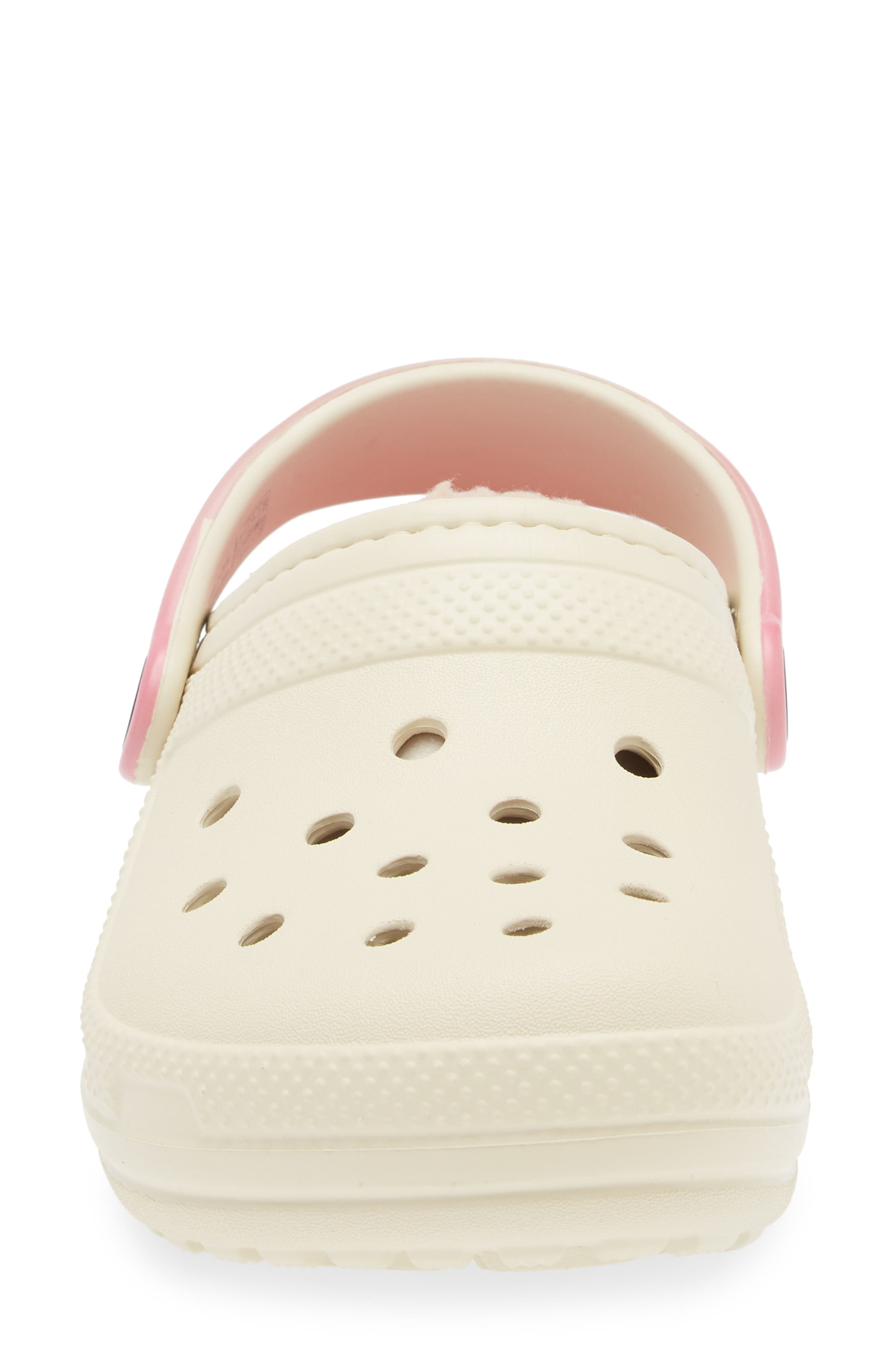 CROCS Faux Shearling Lined Clog, Alternate, color, 