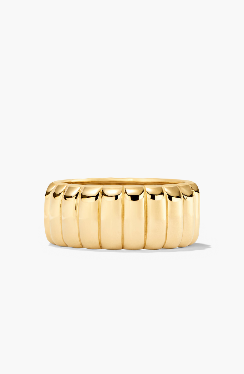 MEJURI Bold Futed Ring, Alternate, color, Gold Vermeil