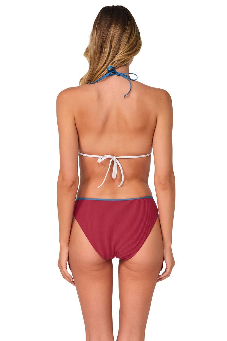 Berkeley Hipster Bikini Swim Bottoms, Main, color, Newport Rib