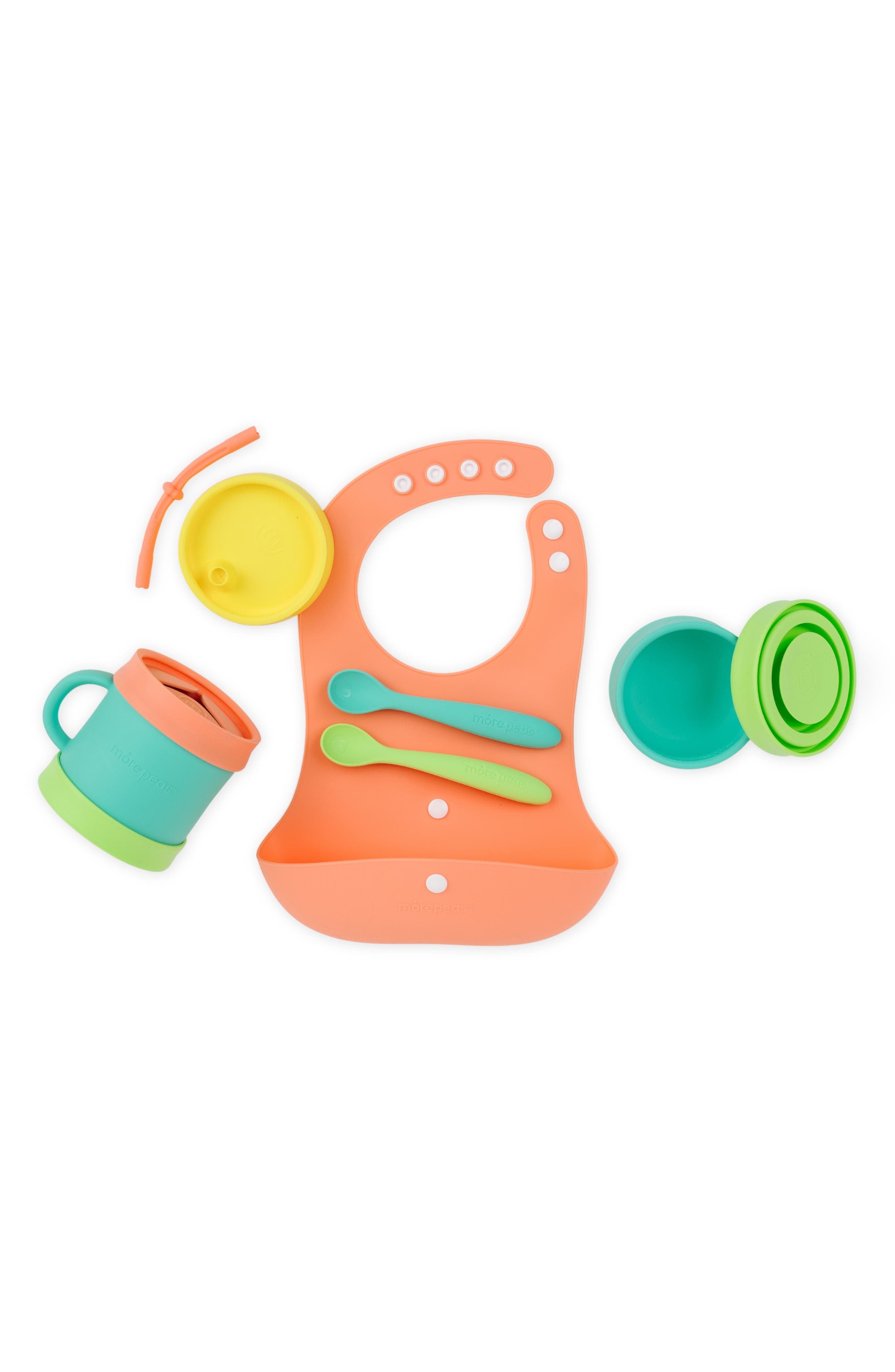 morepeas First Foods Feeding Set in Sherbert 