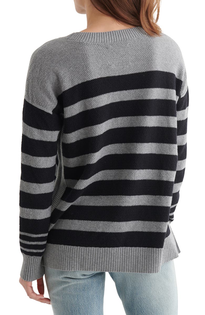 Lucky Brand Textured Cotton Sweater, Alternate, color, 