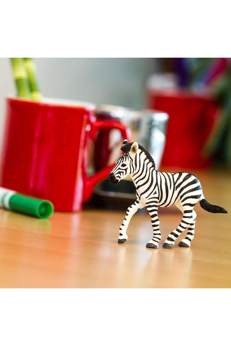 Zebra Foal Kids Toy Figure, Alternate, color, None