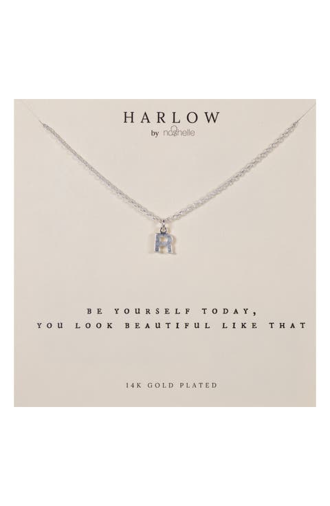 Initial Charm Necklace